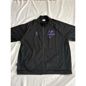 NEW Nike NBA Los Angeles Lakers Club Courtside Track Jacket Mens XXLarge  IB1506